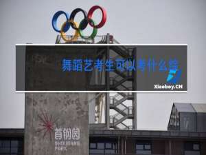 舞蹈艺考生可以考什么综合类大学