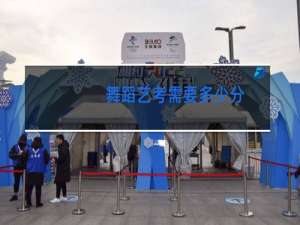 舞蹈艺考需要多少分