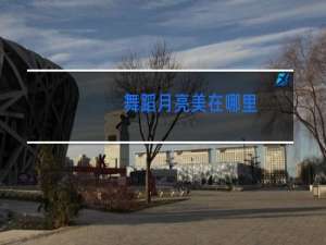 舞蹈月亮美在哪里