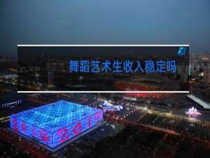 舞蹈艺术生收入稳定吗