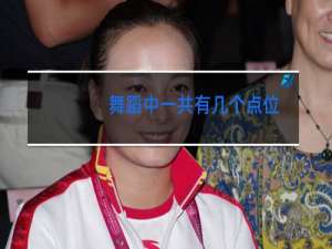 舞蹈中一共有几个点位