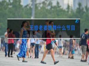 王皓老婆跳舞什么节目