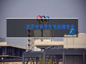 武汉体育学院有街舞专业吗