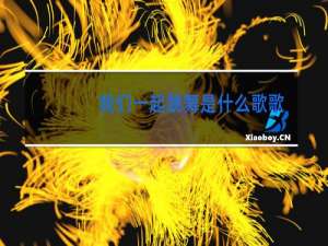 我们一起跳舞是什么歌歌词是什么意思