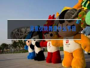 吴宣仪跳舞是什么节目