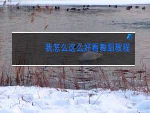 我怎么这么好看舞蹈教程