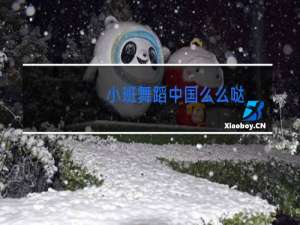 小班舞蹈中国么么哒