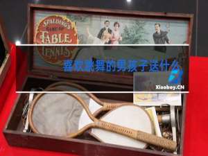 喜欢跳舞的男孩子送什么礼物