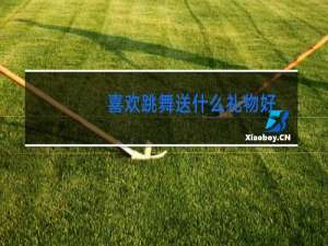 喜欢跳舞送什么礼物好