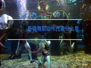 新疆舞蹈动作代表什么意思