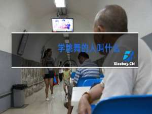 学跳舞的人叫什么