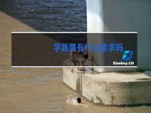 学跳舞有什么要求吗