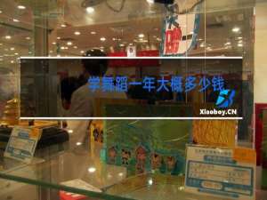 学舞蹈一年大概多少钱
