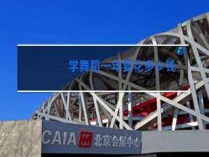 学舞蹈一年要花多少钱