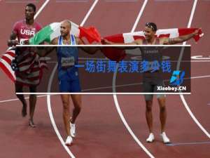 一场街舞表演多少钱