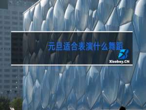 元旦适合表演什么舞蹈