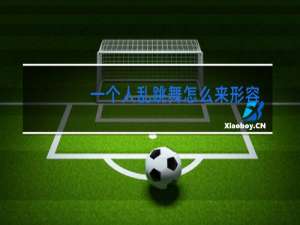 一个人乱跳舞怎么来形容