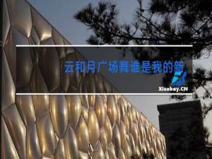云和月广场舞谁是我的新郎