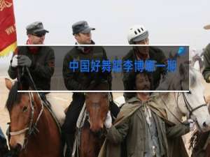 中国好舞蹈李博哪一期