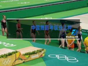 中国舞蹈考级分几种