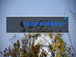 中国舞蹈考级需要准备什么