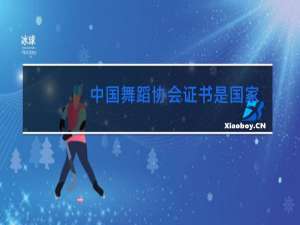 中国舞蹈协会证书是国家认可的吗