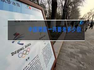 中国舞蹈一共要考多少级