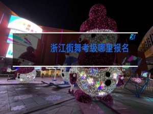 浙江街舞考级哪里报名