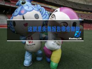 这就是街舞报告哪些舞种