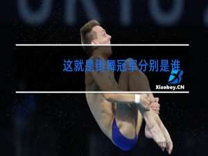 这就是街舞冠军分别是谁