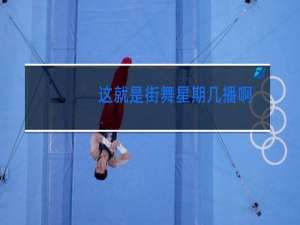 这就是街舞星期几播啊