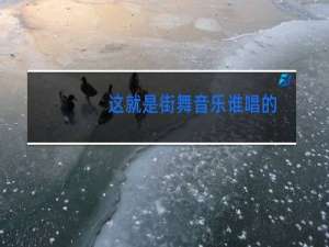 这就是街舞音乐谁唱的