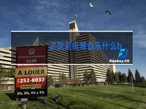 这就是街舞音乐什么b