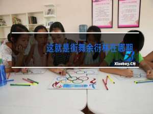 这就是街舞余衍林在哪期
