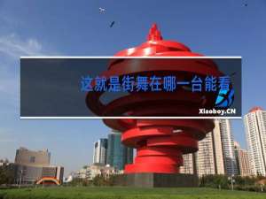 这就是街舞在哪一台能看到
