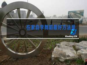 在家自学舞蹈最好方法是什么