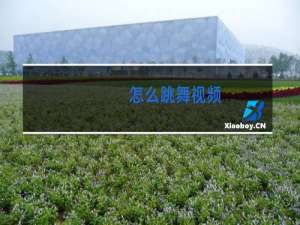 怎么跳舞视频