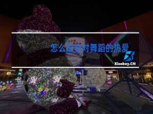 怎么形容对舞蹈的热爱