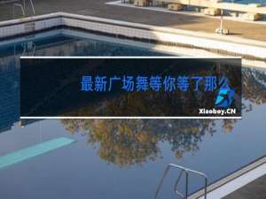 最新广场舞等你等了那么久