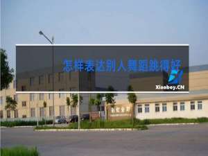 怎样表达别人舞蹈跳得好