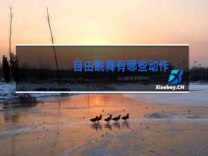 自由跳舞有哪些动作