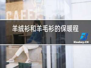 羊绒衫和羊毛衫的保暖程度