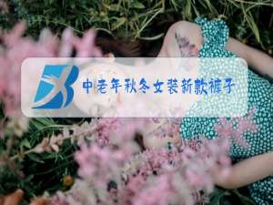 中老年秋冬女装新款裤子