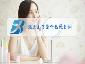 86上山了是什么梗台词