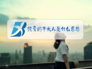 纯爱的牛头人是什么意思梗
