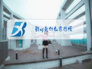 戳xp是什么意思梗