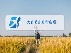 大古变成光什么梗