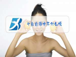 斗鱼自爆卡车什么梗