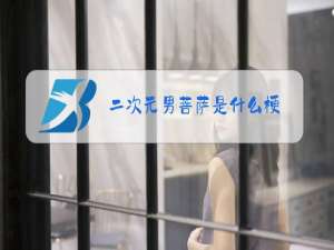 二次元男菩萨是什么梗
