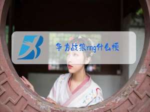 华为战狼rng什么梗